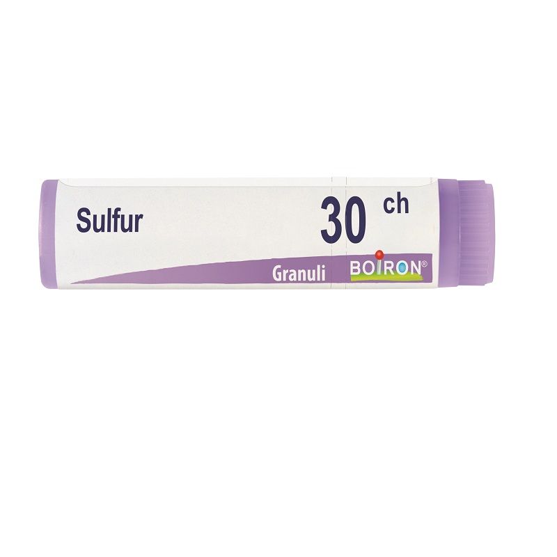 Boiron Sulfur 30CH medicinale omeopatico tubo dose 1g-1