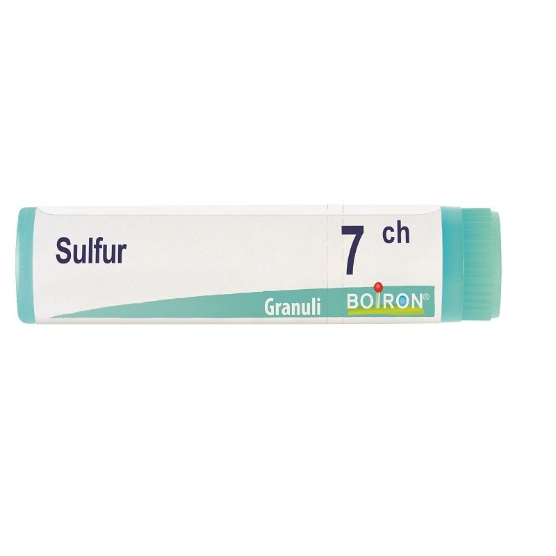 Boiron Sulfur 7CH medicinale omeopatico tubo dose 1g-1