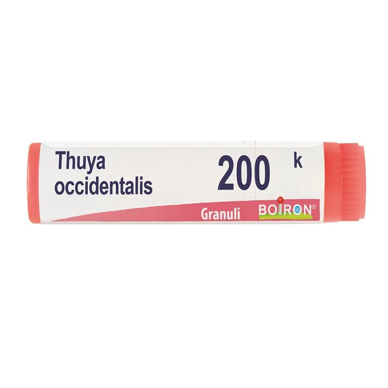 Boiron Thuya Occidentalis 200K medicinale omeopatico tubo dose1g-1