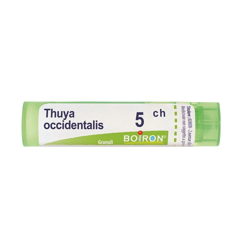 Boiron Thuya Occidentalis 5CH medicinale omeopatico granuli 4g-1