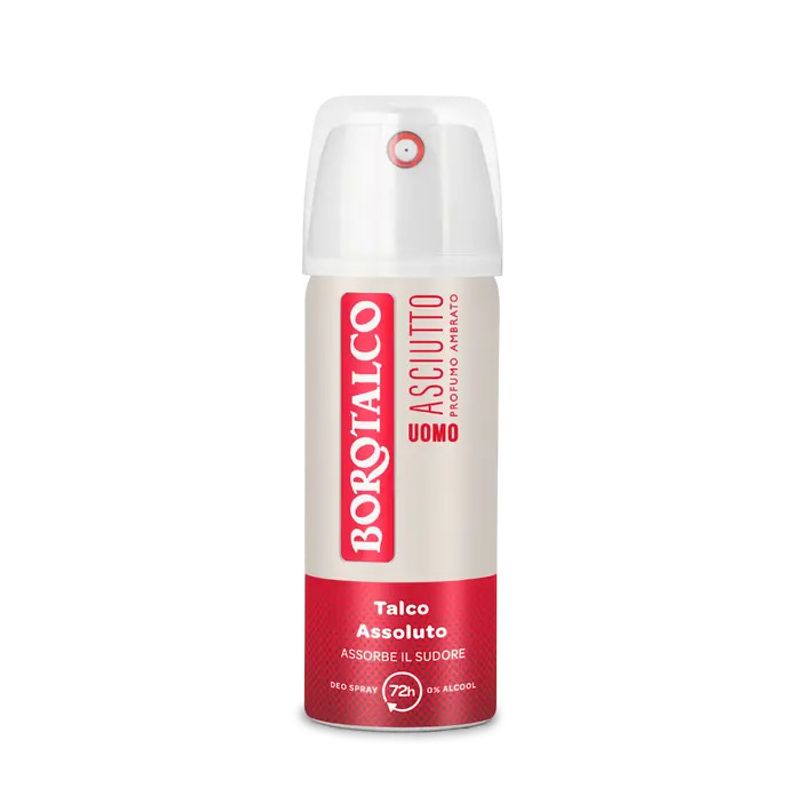 Borotalco Deodorante Uomo Spray Ambrato 50ml-1