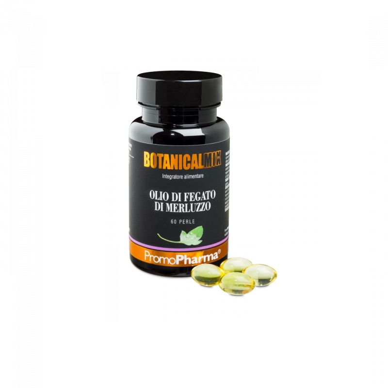 Botanical Mix Olio di Fegato di Merluzzo per articolazioni e ossa 60 perle-1