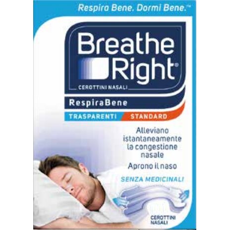 Breathe Right cerotti nasali trasparenti 30 pezzi-2