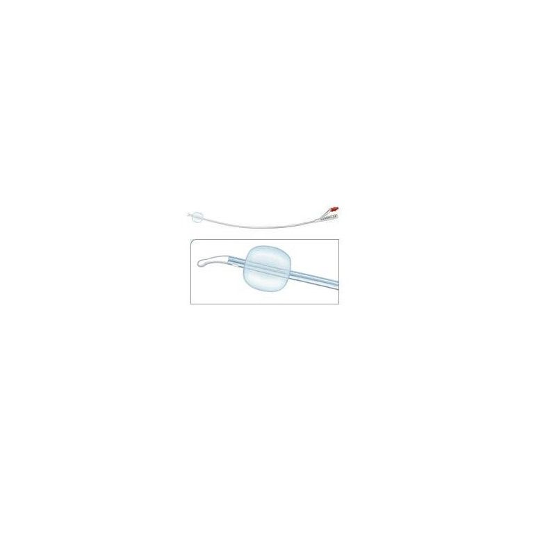 Brillant Plus Foley Catetere Vescicale Adulti 2 Via No Scanalature CH16 41cm Silicone 1 Pezzo-1