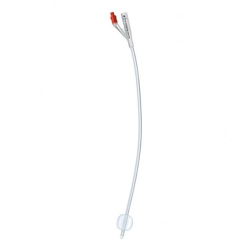 Brillant Plus Foley Catetere Vescicale Adulti 2 Via No Scanalature CH18 41cm Silicone 1 Pezzo-1