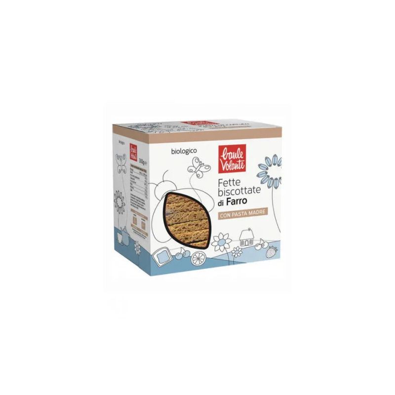 Baule Volante Fette Biscottate Di Farro Bio 300g-1