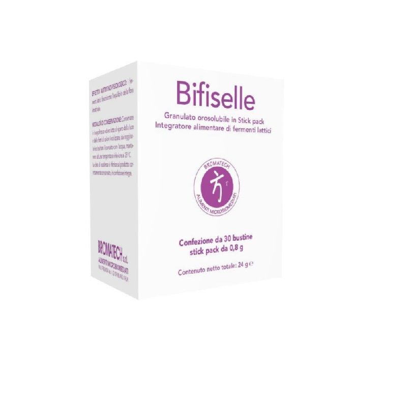 Bromatech Bifiselle Integratore alimentare di fermenti lattici granulato orosolubile 30 bustine-1