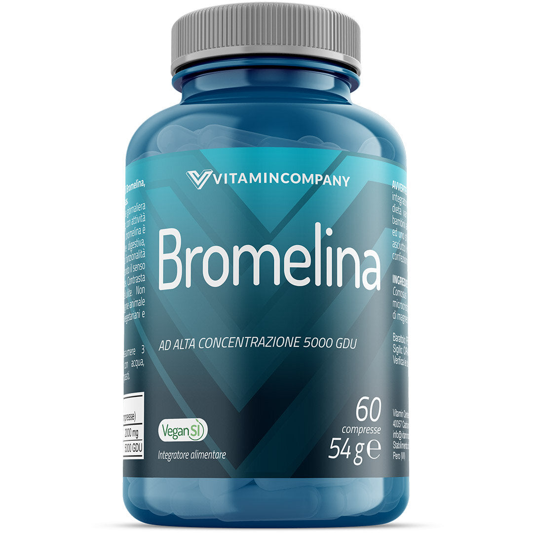 Vitamincompany New Bromelina 60 Compresse-1