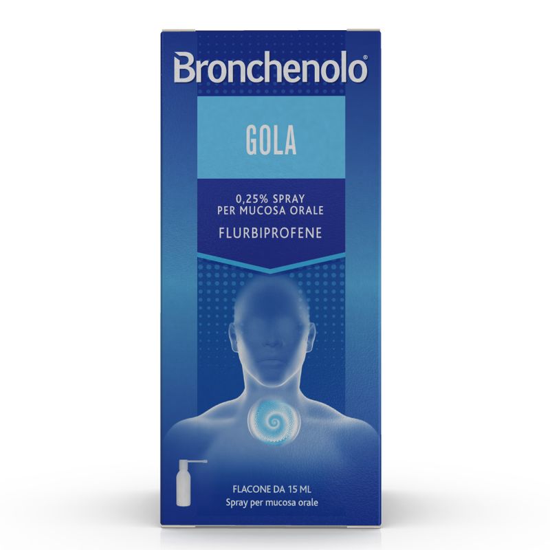 Bronchenolo gola spray 0,25% 15 ml-1