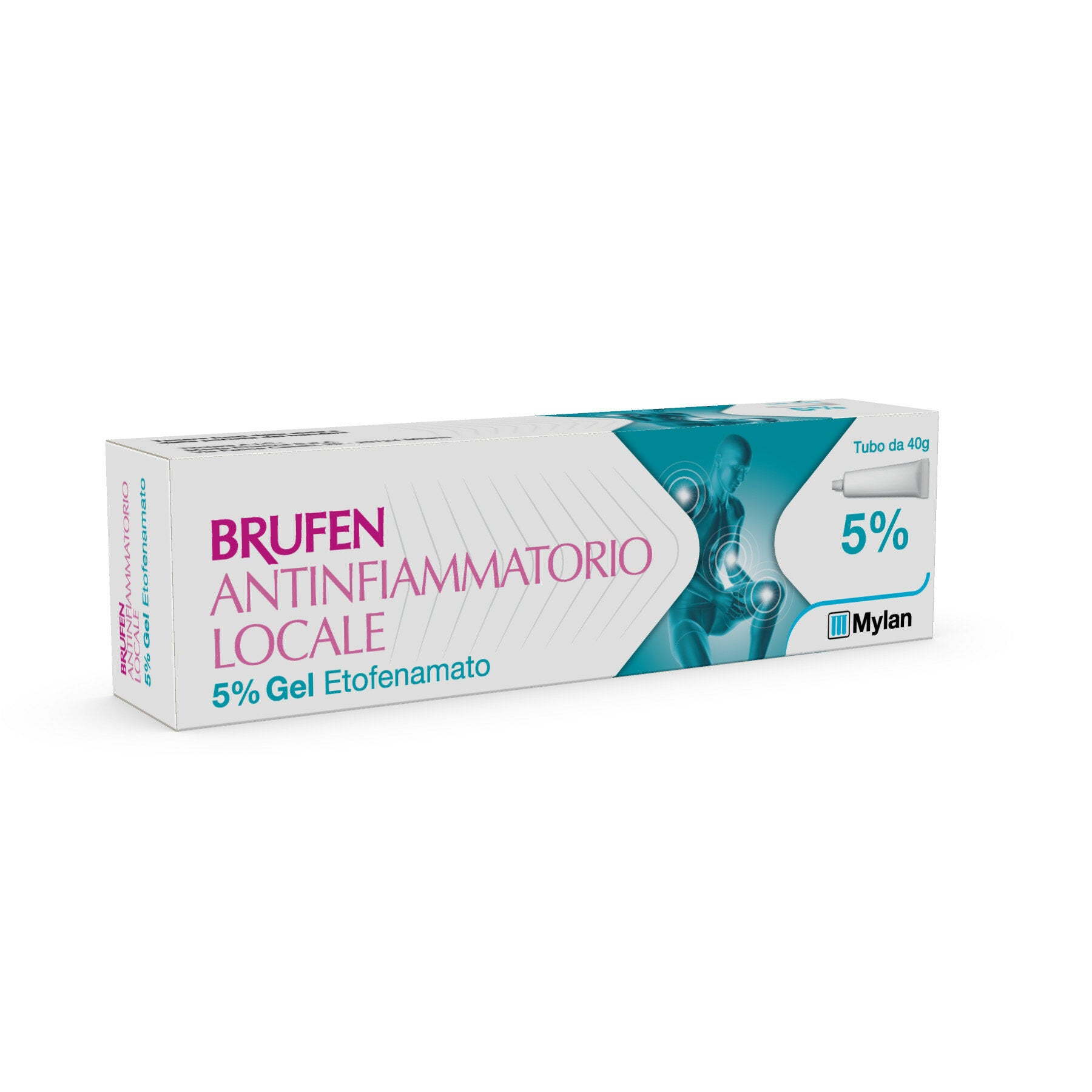 Brufen Antinfiammatorio Locale 5% Gel Etofenamato 40g-1