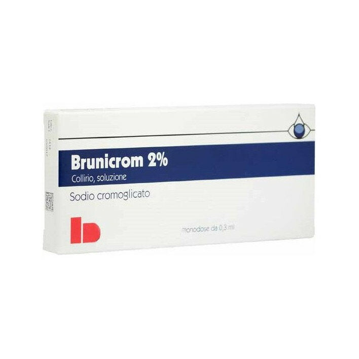 Brunicrom 2% Collirio 20 contenitori monodose-2