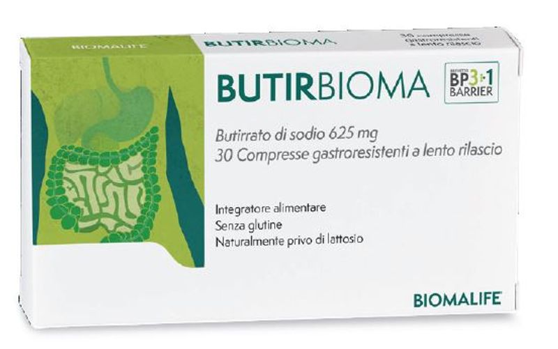 Amicafarmacia Butirbioma per la funzionalità intestinale 30 compresse-1
