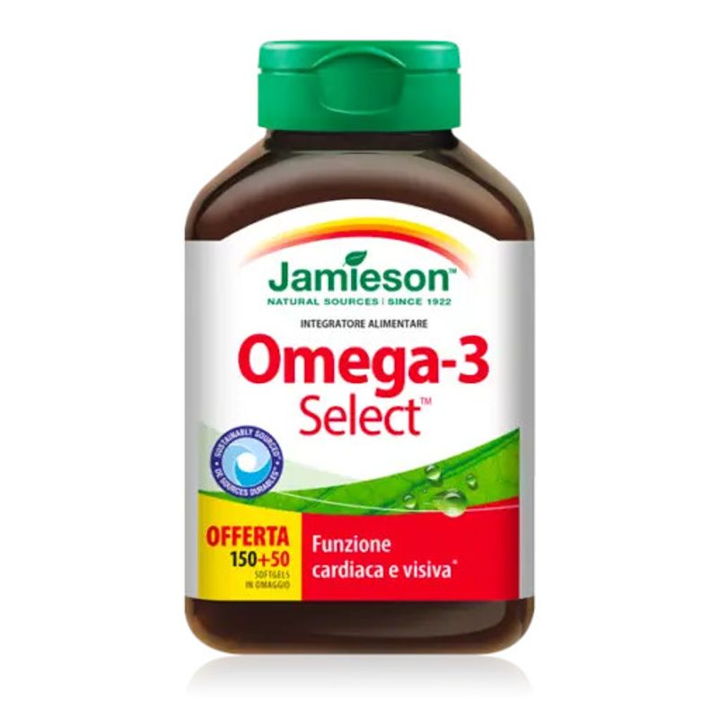 Jamieson Omega 3 Select 150+50 Softgels-1