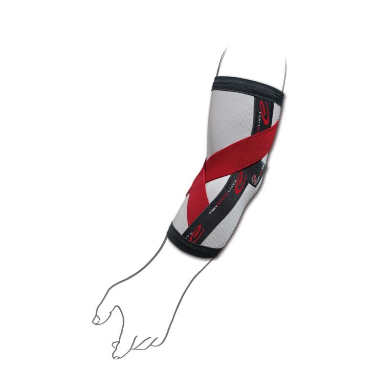 Tenortho TO2107 Linea C Elbow Gomitiera Elastica Fibra Di Carbonio taglia M-1