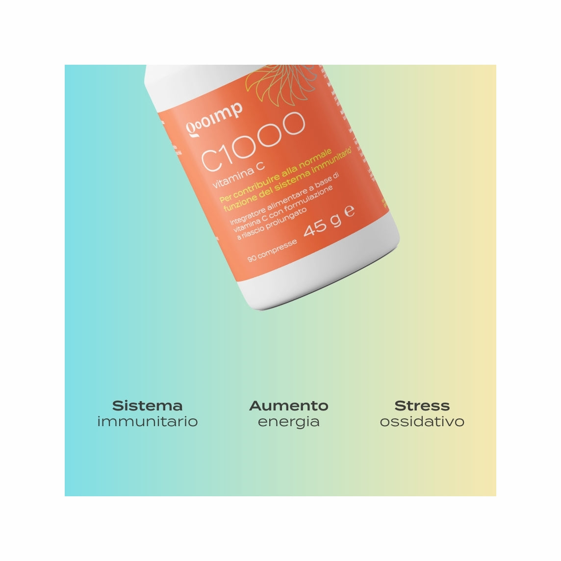 GOOIMP C1000 per le difese immunitarie 90 compresse-4