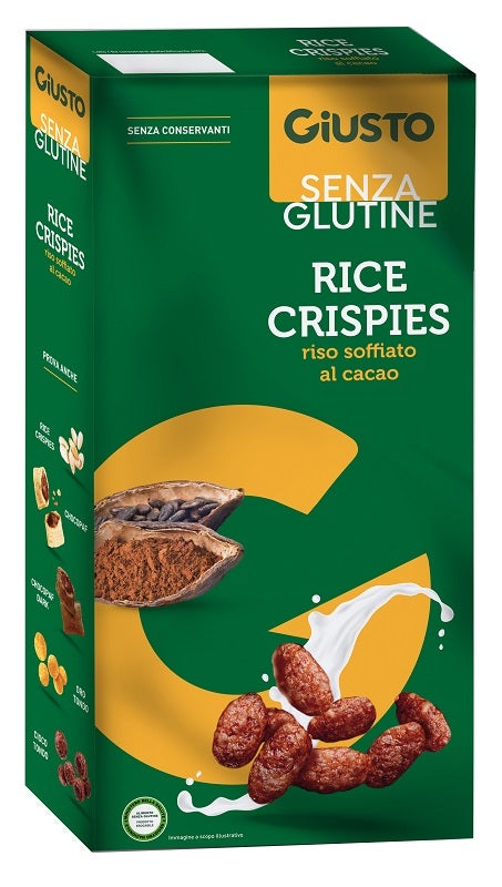 Giusto Senza Glutine Rice Crispies Cacao 250g-1
