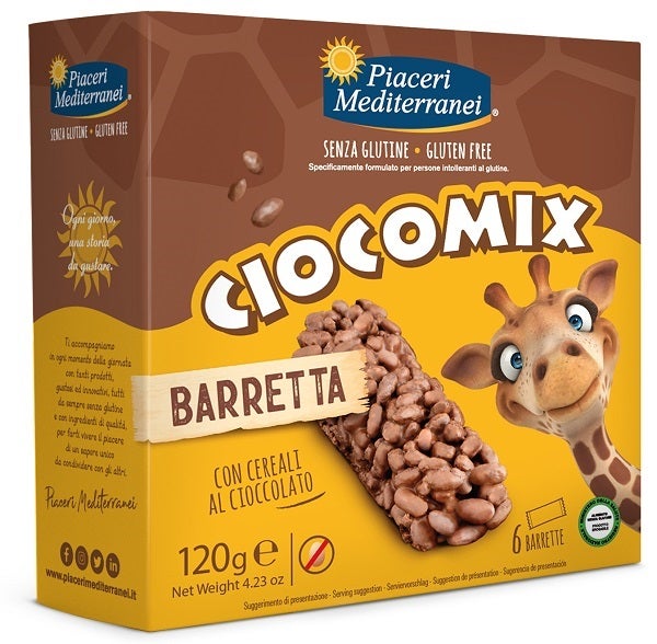 Piaceri Mediterranei Ciocomix Barretta 6 Pezzi da 20 g-1