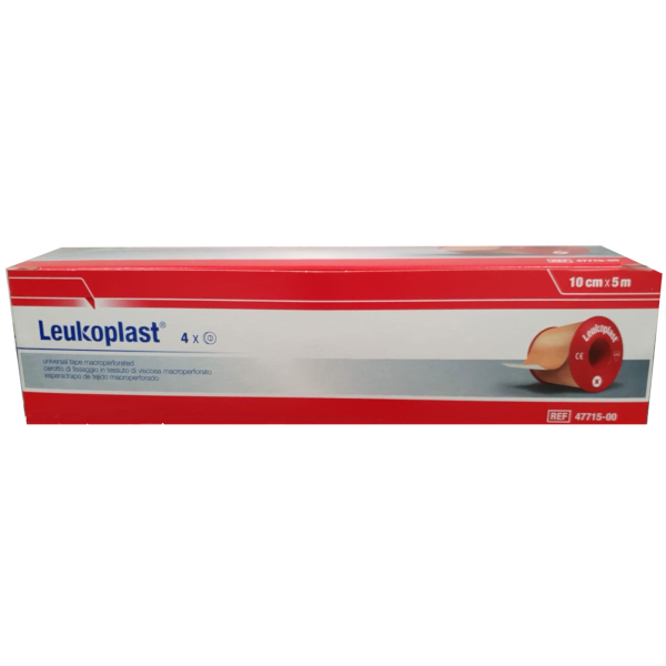 Leukoplast Cerotto Di Fissaggio In Rocchetto 4 Pezzi 10cm x 5m-2