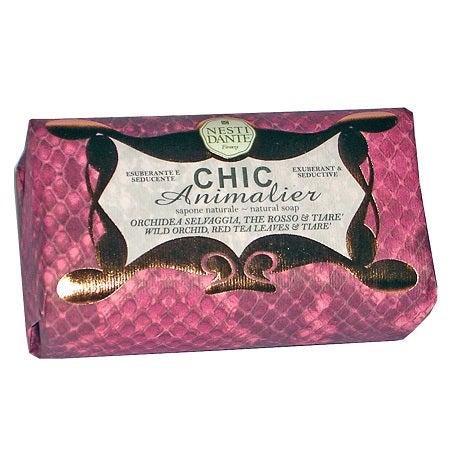 Nesti Dante Sapone Naturale Chic Animalier Red 250g-1