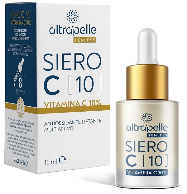 Altrapelle Tenless Siero Viso C10 Vitamina C 15ml-1