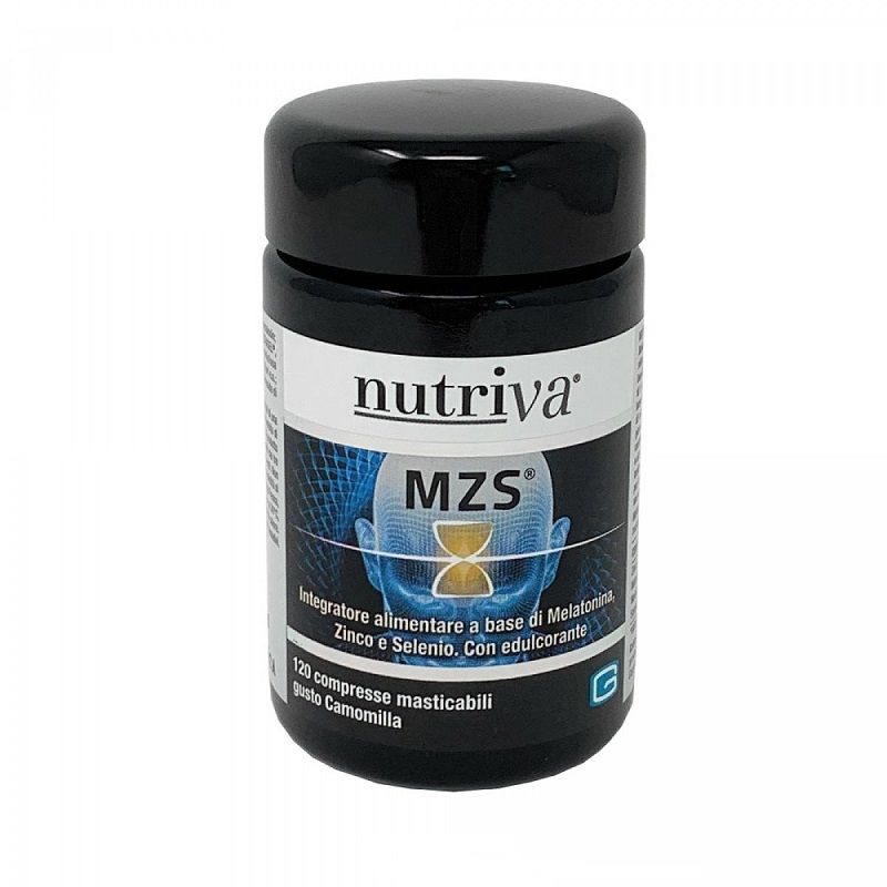 Cabassi&Giuriati Nutriva MZS integratore di melatonina 120 compresse-1