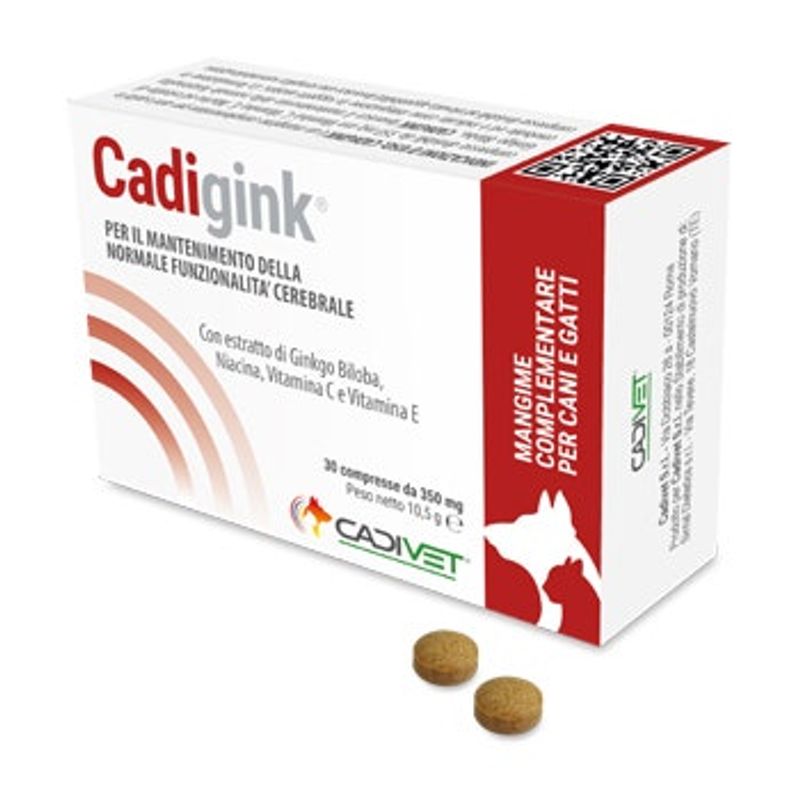 Cadigink Mangime Complementare Cani/Gatti 30 Compresse-1