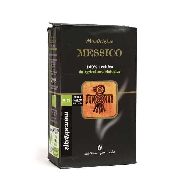 Caffè 100% Arabica BIO Monorigine Messico macinato per moka 250g-1