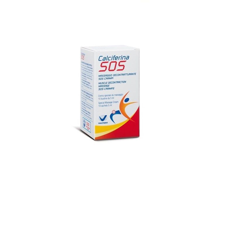 Valetudo Calciferina SOS crema speciale da massaggio 10 bustine monodose-1