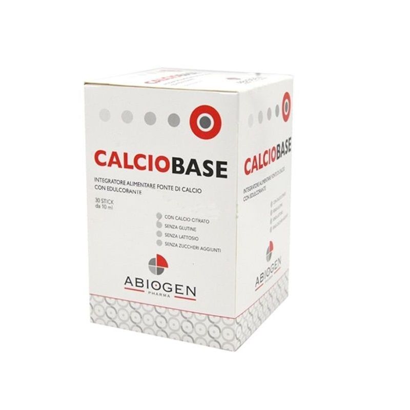 Calciobase Integratore Alimentare Tessuto Osseo e Muscolare 30 Stick-1