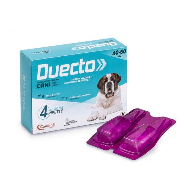 Duecto Spot On 4 Pipette Cani 40/60kg-1