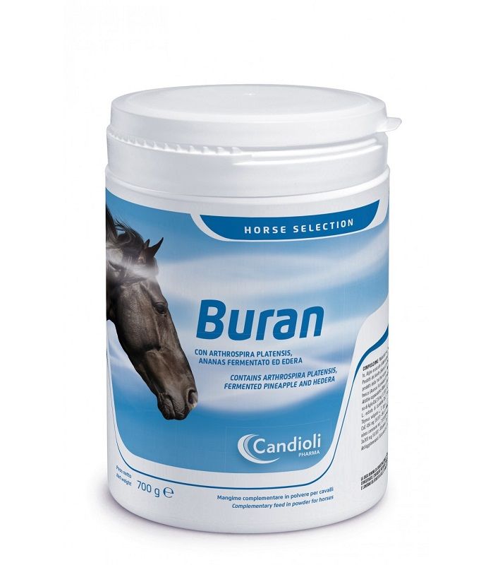 Candioli Buran Mangime Complementare in polvere per cavalli 700g-1