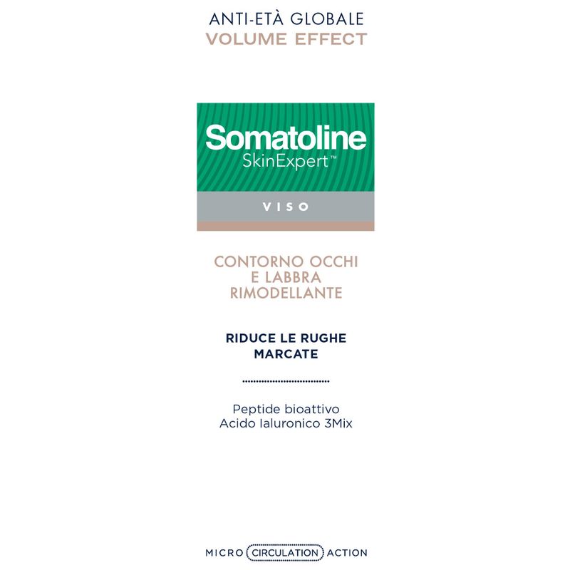 Somatoline SkinExpert Volume Effect Occhi e Labbra Levigante Anti-Age 15ml-6