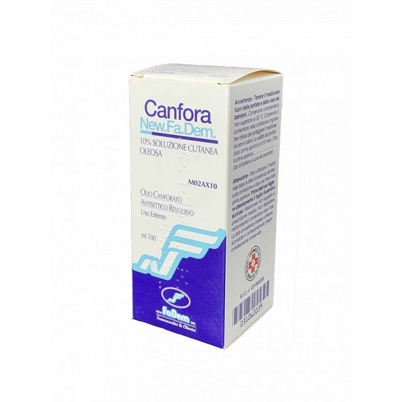 Canfora 10% Soluzione Cutanea Oleosa 100ml-1