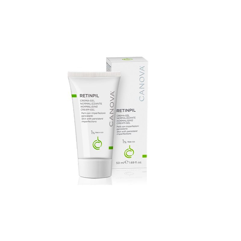 Canova Retinpil Crema Gel Viso Normalizzante per pelle con imperfezioni 50ml-1