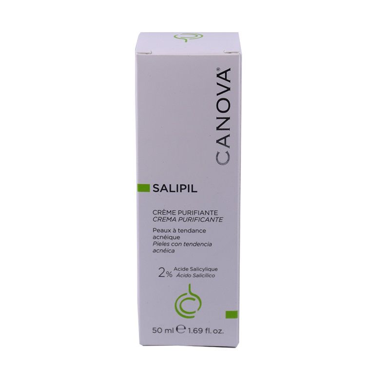 Canova Salipil Crema Viso trattamento acne medio lieve 50ml-1