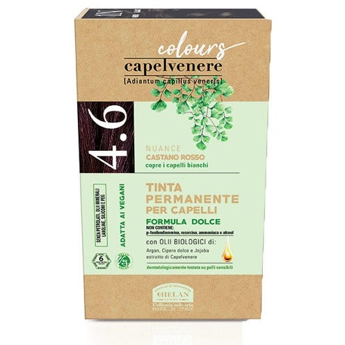Helan Capelvenere Tinta Capelli 4,6N Castano Rosso-1