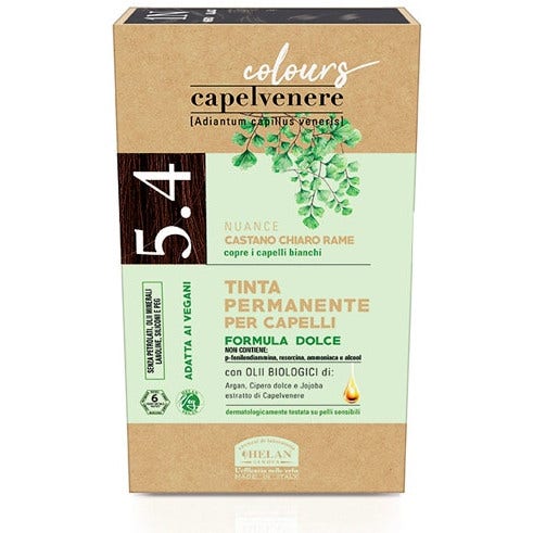 Helan Capelvenere Tinta Capelli 5,4N Castano Chiaro Rame-1
