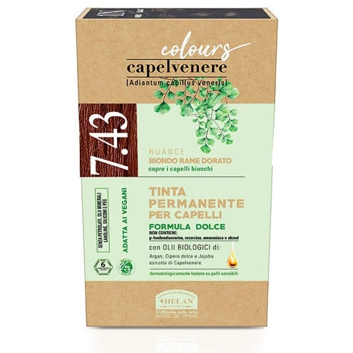 Helan Capelvenere Tinta Capelli 7,43N Biondo Rame Dorato-1