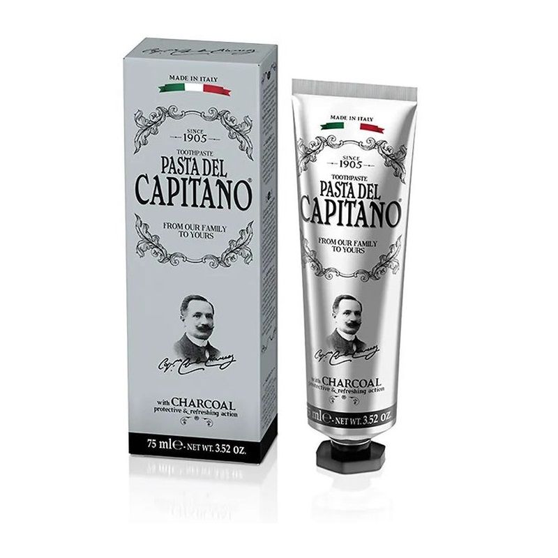 Dr. Ciccarelli Pasta del Capitano dentifricio al carbone 75ml-1