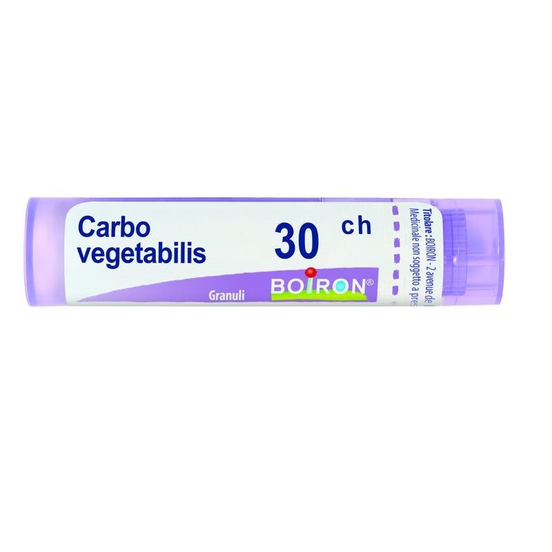 Boiron Carbo Vegetabilis medicinale omeopatico granuli 4g-1