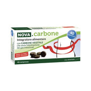 Nova carbone aiuta l'eliminazione dei gas intestinali 40 compresse-2