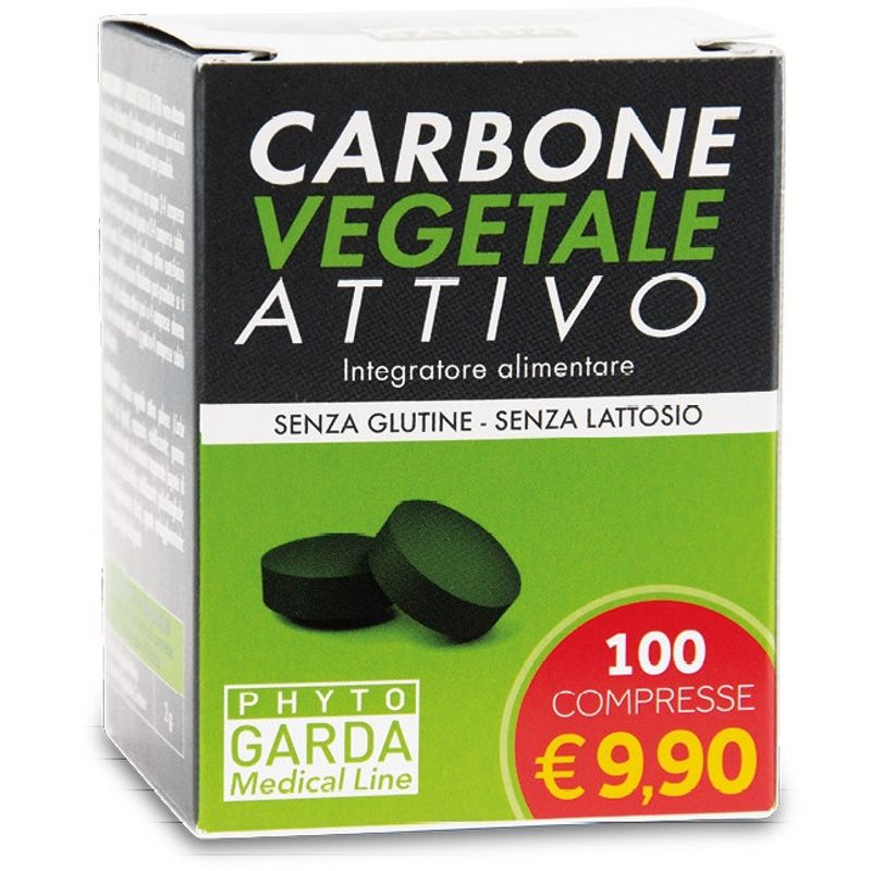 Carbone Vegetale Attivo Pg 100 Compresse-1