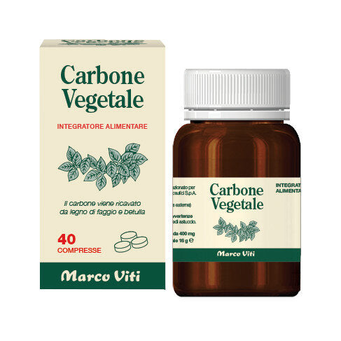 Marco Viti Integratore alimentare Carbone Vegetale 40 compresse-2