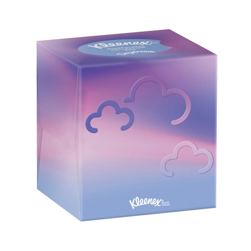 Kleenex Mindfulness Collection Cubo fantasia assortita 48 fazzoletti-1