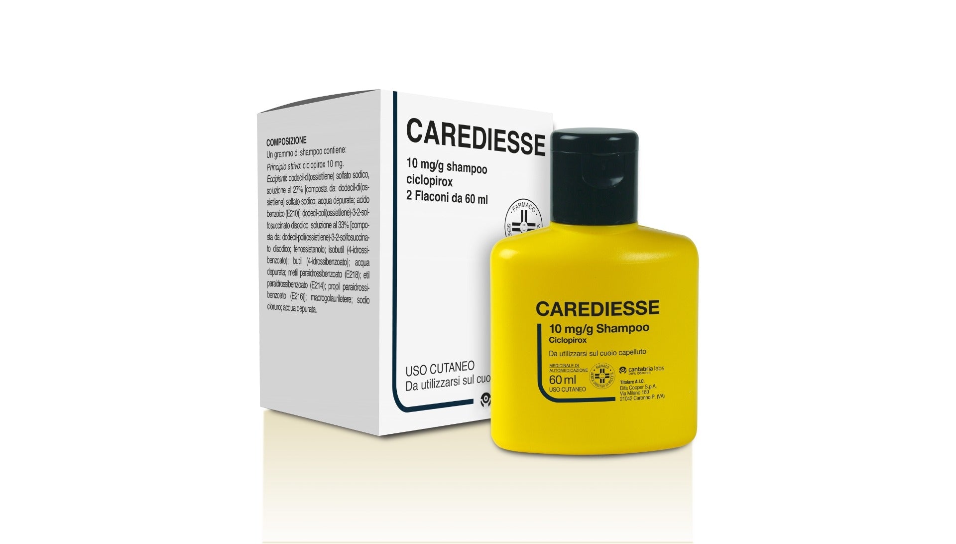 Carediesse Shampoo dermatite seborroica 2 flaconi 60ml-3