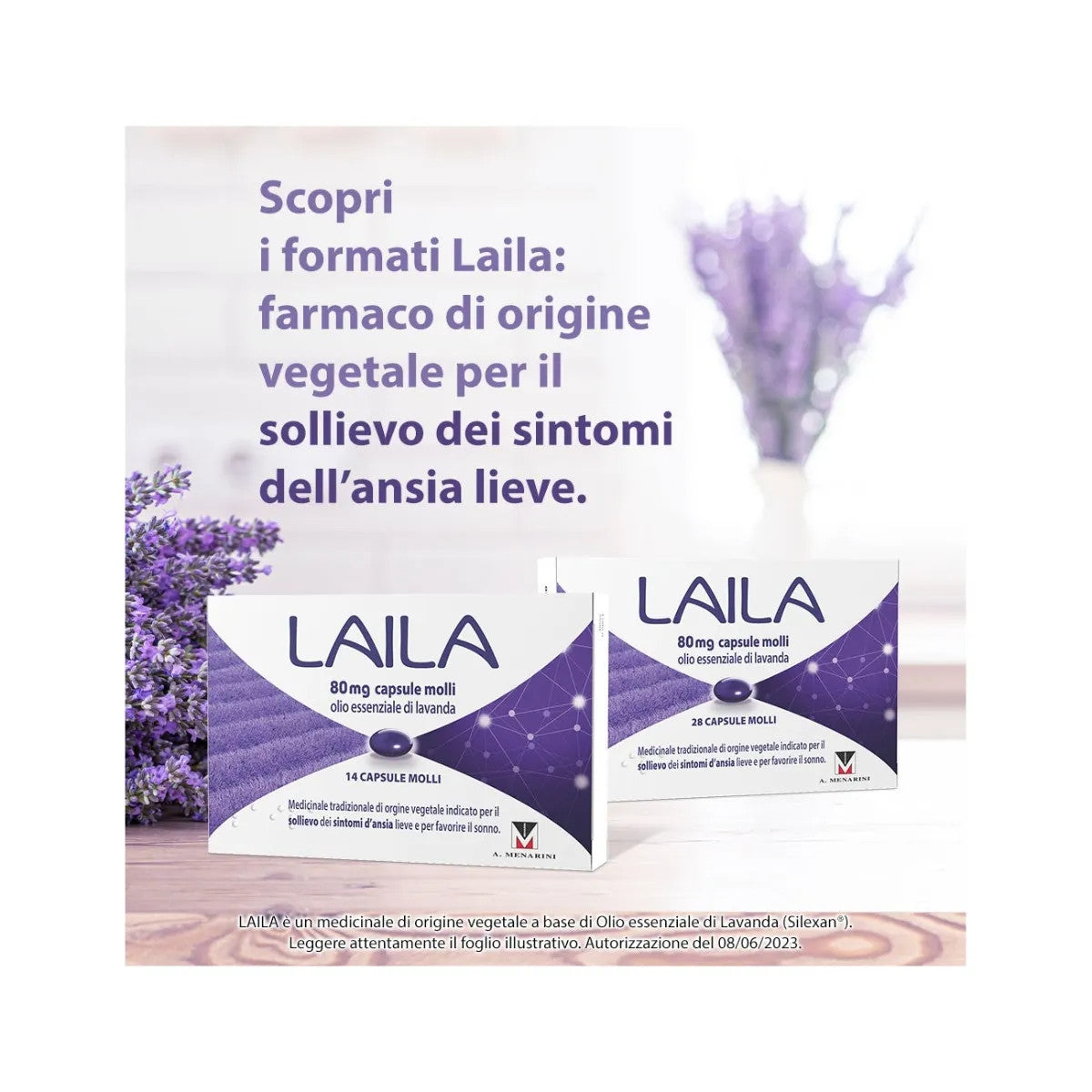 Laila Per Ansia Lieve 28 capsule molli-6