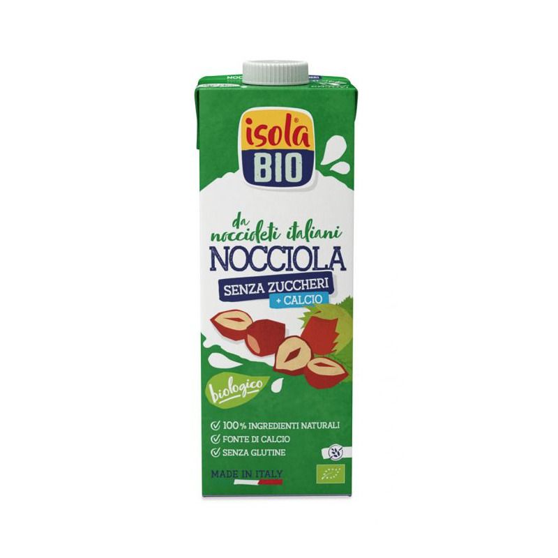 Isola Bio Bevanda alla Nocciola 0% Zuccheri BIO 1L-1