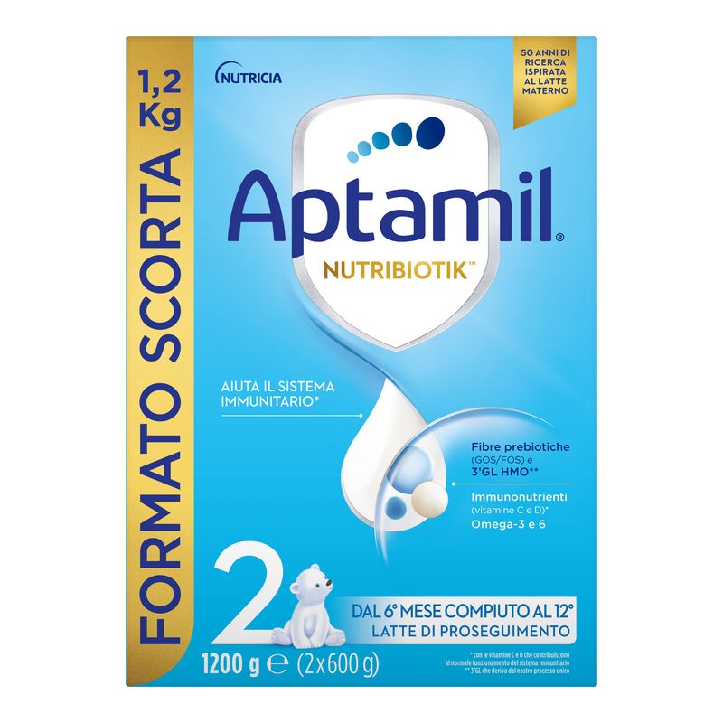 Aptamil 2 latte in polvere 1200g-1