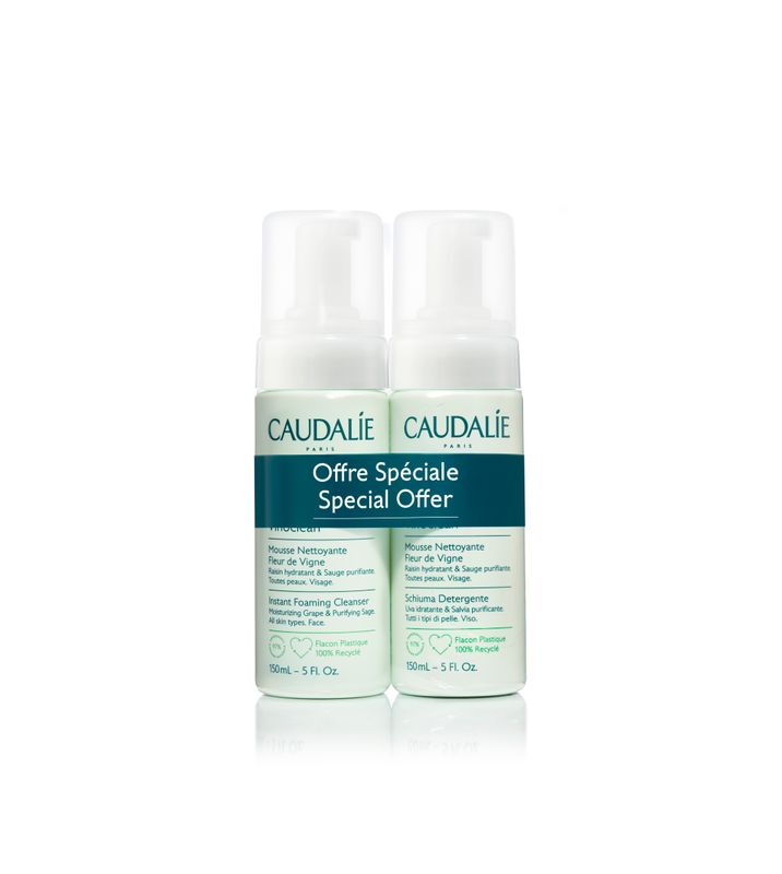 Caudalie Duo Schiuma Detergente 150ml-1