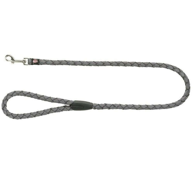 Trixie Guinzaglio Tubolare per cani L-XL 1000x18mm grigio-1